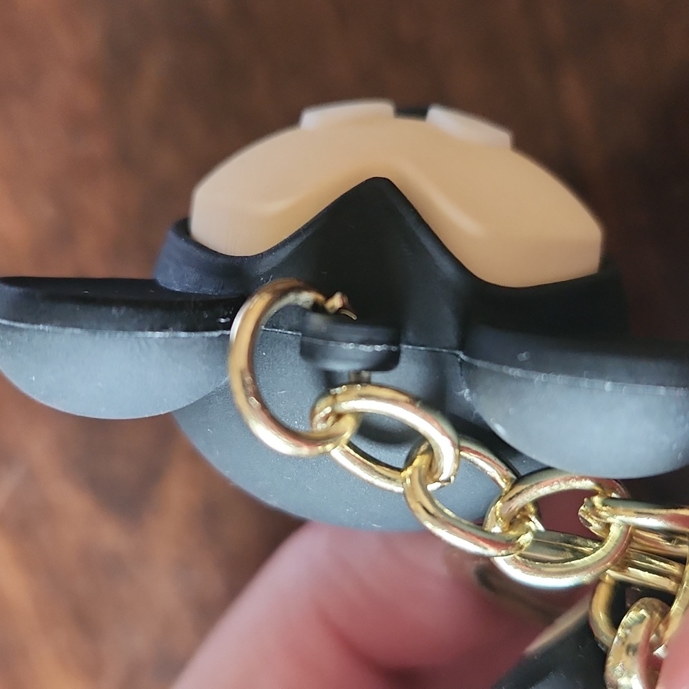 Mickey Mouse Bag Charm Keychain Wristlet - Picture 9 of 9